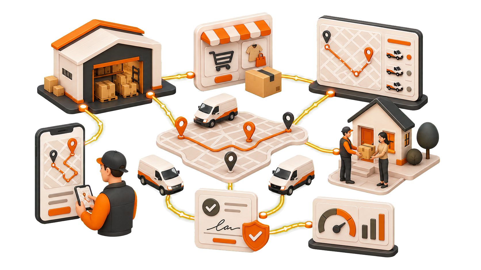 Guía completa de logística de última milla para PyMEs