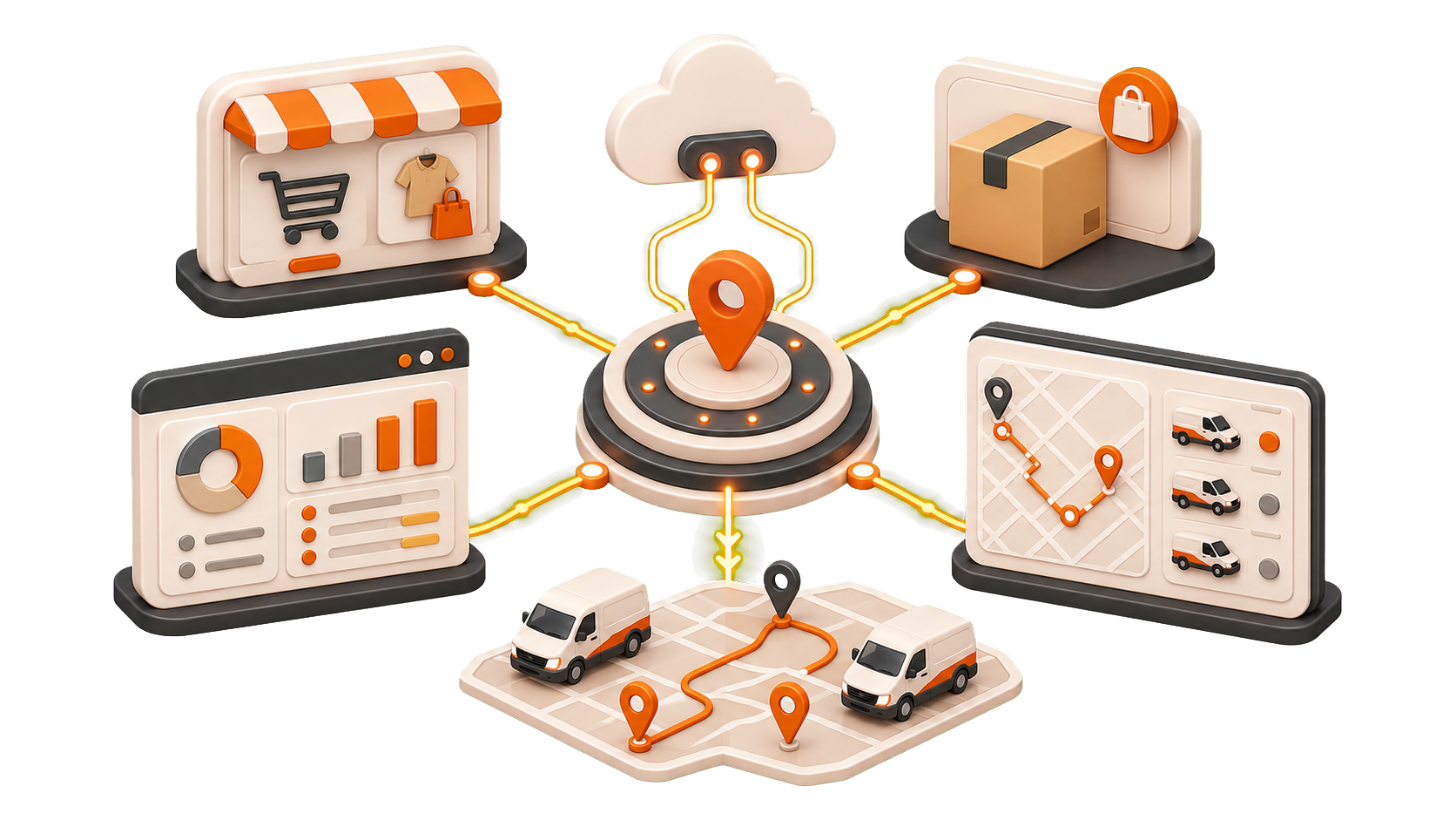 Integración logística con Tiendanube, Mercado Libre, ERP y TMS